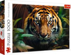 Trefl PUZZLE PREMIUM Divoký tygr 68x48cm skládačka 1000 dílků