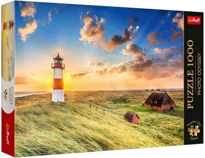 Trefl PUZZLE PREMIUM Photo Odyssey Maják List-Ost 68x48cm 1000 dílků