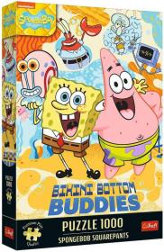 Trefl PUZZLE PREMIUM SpongeBob v bikinách 48x68cm 1000 dílků