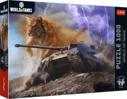 Trefl PUZZLE PREMIUM World of Tanks Tiger II 68x48cm 1000 dílků