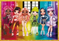 Trefl PUZZLE Rainbow High 10v1 skládačka 200 dílků