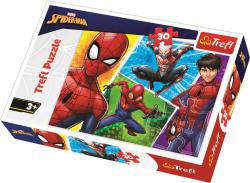 Trefl PUZZLE Spiderman a Miguel Marvel 27x20cm 30 dílků skládačka Trefl PUZZLE Spiderman a Miguel Marvel 27x20cm 30 dílků skládačka