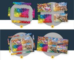 Trefl PUZZLE UFT Prémiové Odraz města Perth 85x85cm 1500 dílků skládačka