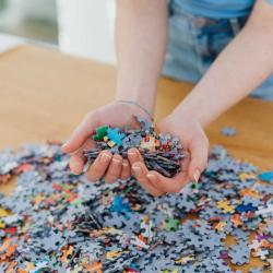 Trefl PUZZLE UFT Prémiové Odraz města Perth 85x85cm 1500 dílků skládačka