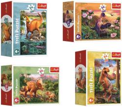 Trefl PUZZLE Úžasní dinosauři mini 20x13cm skládačka 54 dílků 4 druhy