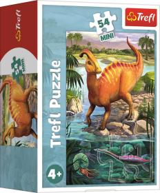 Trefl PUZZLE Úžasní dinosauři mini 20x13cm skládačka 54 dílků 4 druhy