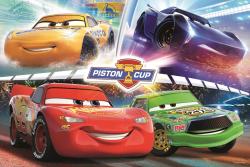Trefl PUZZLE Výhra v závodě Cars 3 (Auta) 41x28cm skládačka 160 dílků