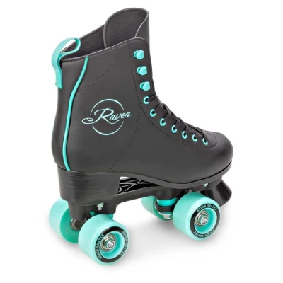 Raven Elle black/mint trekové brusle