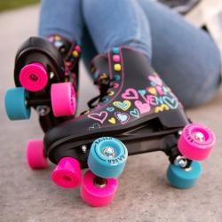 Raven Trista black trekové brusle