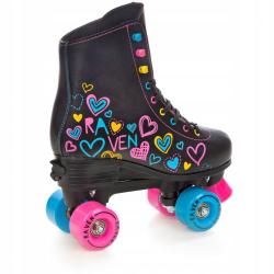 Raven Trista black trekové brusle