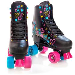 Raven Trista black trekové brusle