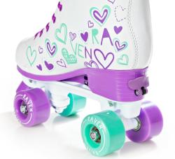Raven Trista violet/mint dětské trekové brusle