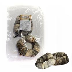 Tresčí kůže sušená Kroužek JUKO 100 g (4 ks) Tresčí kůže sušená Kroužek JUKO 100 g (4 ks)