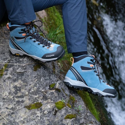 Trezeta Drift WP W dark azure/peach dámské turistické boty