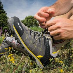 Trezeta Hurricane Evo Low Wp grey/yellow pánske outdoorové topánky + zľava 12 € na príslušenstvo