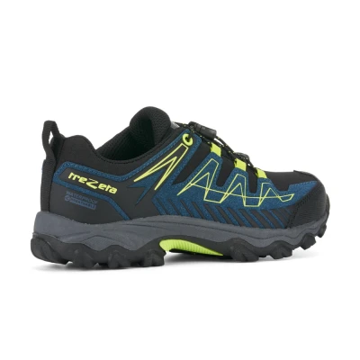 Trezeta Thunder WP Jr blue/lime dětské turistické boty