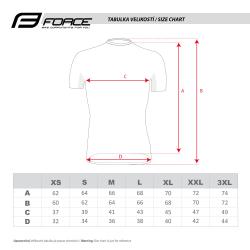 Force Tričko funkčné BREEZE krátky rukáv sivé