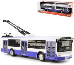 Trolejbus MHD modrý zpětný chod hlásí stanice na baterie Světlo Zvuk CZ Trolejbus MHD modrý zpětný chod hlásí stanice na baterie Světlo Zvuk CZ