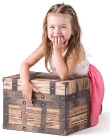 Truhla plná hraček Alex dětské hračky velká sada mix 9ks