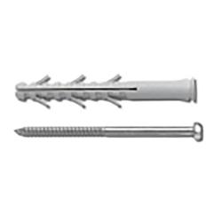 Truhlář Hmoždinka rámová+6hraná hlava 10x100mm (25ks) Truhlář Hmoždinka rámová+6hraná hlava 10x100mm (25ks)