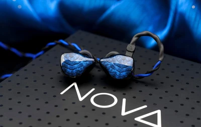 Truthear Nova modrá kabelová sluchátka do uší