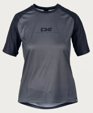 Tsg Dres dámský Waft Jersey krátký rukáv Black coal