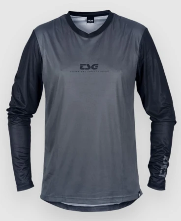 TSG Waft Jersey černo-uhlový pánský cyklodres s dlouhým rukávem