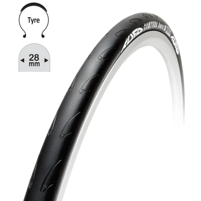 TUFO Plášť Comtura Aero 28 700x28C, kevlar, černý