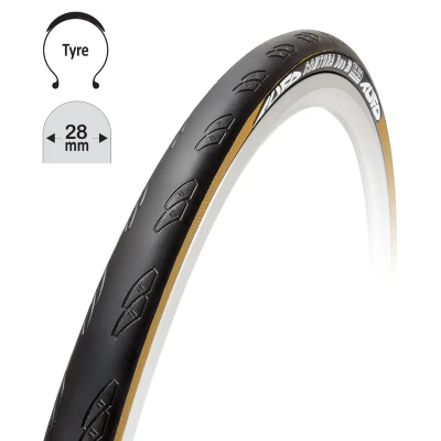 TUFO Plášť Comtura Duo 28 700x28C, kevlar, črn-béž