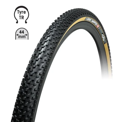 TUFO Plášť Gravel SWAMPERO 700x44C,bezduš .črn/béž