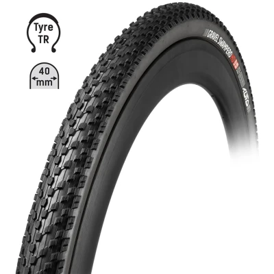 TUFO Plášť Gravel SWAMPERO HD 700x40C, bezduš. črn