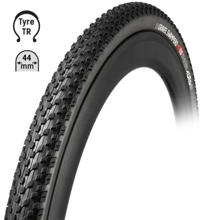 TUFO Plášť Gravel SWAMPERO HD 700x44C, bezduš. črn