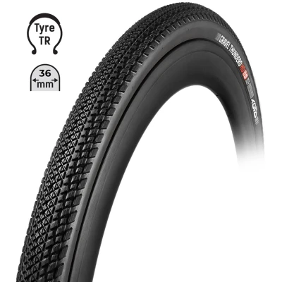 TUFO Plášť Gravel THUNDERO HD 700x36C, bezduš. črn TUFO Plášť Gravel THUNDERO HD 700x36C, bezduš. črn