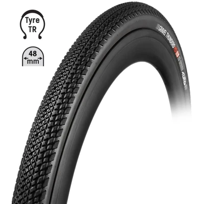 TUFO Plášť Gravel THUNDERO HD 700x48C, bezduš. črn