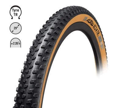 TUFO Plášť MTB XC14 TR 29" x2,35,kevlar,bezduš.béž.