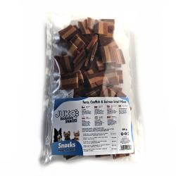 Tuna, codfish salmon small Fillets JUKO Snacks 500 g