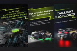 TURBO RACING 1/76 C65 DRIFT RC Car RTR (šedá)