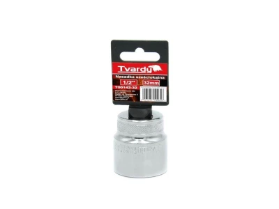 TVARDY Hlavice nástrčná 1/2" 32 mm TVARDY Hlavice nástrčná 1/2" 32 mm