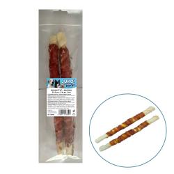 Tyč buvolí obalená kachním masem JUKO Snacks 25,5 cm (2 ks) Tyč buvolí obalená kachním masem JUKO Snacks 25,5 cm (2 ks)