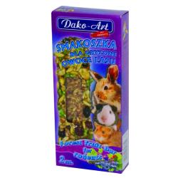 Tyčinka hlodavec s borůvkami Dako (2 ks) Tyčinka hlodavec s borůvkami Dako (2 ks)