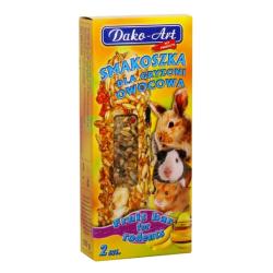 Tyčinka hlodavec s ovocem Dako (2 ks) Tyčinka hlodavec s ovocem Dako (2 ks)
