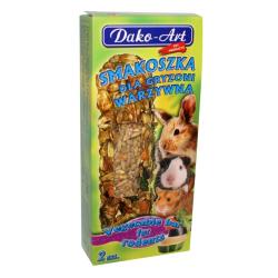 Tyčinka hlodavec se zeleninou Dako (2 ks) Tyčinka hlodavec se zeleninou Dako (2 ks)