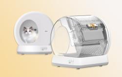 Ubpet UCAT C10 bílá samočisticí kočičí toaleta