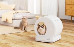 Ubpet UCAT C10 bílá samočisticí kočičí toaleta