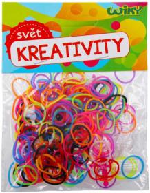 UDĚLEJ SI NÁRAMEK Gumičky LOOM BANDS 200ks mix barev UDĚLEJ SI NÁRAMEK Gumičky LOOM BANDS 200ks mix barev