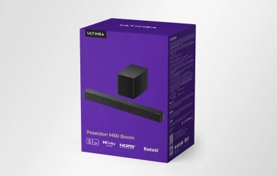 Ultimea Poseidon M60 BOOM černý soundbar