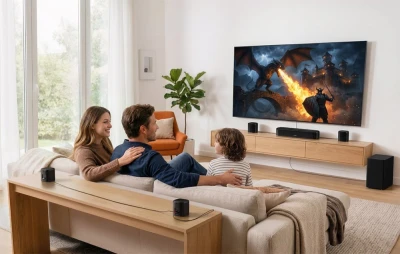 Ultimea Aura S5T černý 7.1 Dolby Atmos soundbar