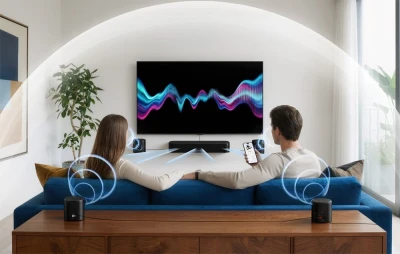 Ultimea Aura S5T černý 7.1 Dolby Atmos soundbar