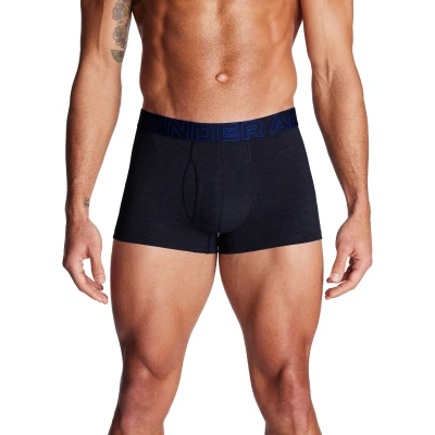 Under Armour 3 PACK-UA PERFORMANCE COTTON- SOLID 3in-BLU pánské boxerky