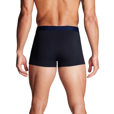 Under Armour 3 PACK-UA PERFORMANCE COTTON- SOLID 3in-BLU pánské boxerky